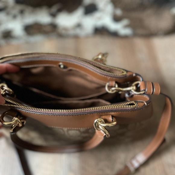 Coach Brooke Crossbody Caryall Purse - Picture 7 of 9